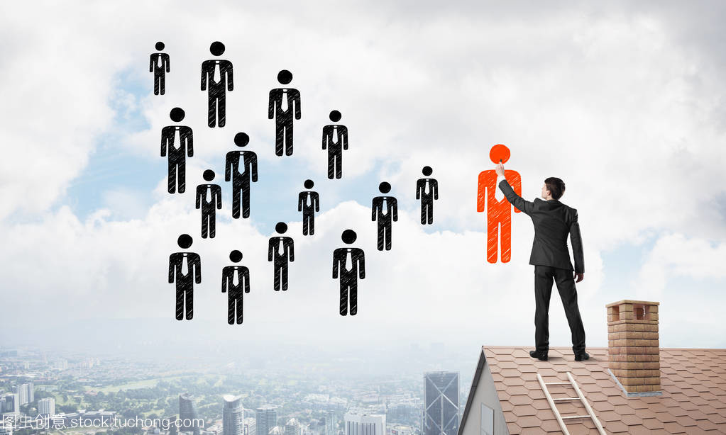 屋顶上的人力资源 年轻商人的新视野